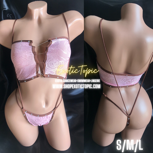 BERRY TOFFEE (S/M/L)TUBE SLINGSHOT TWO PIECE