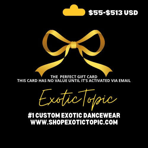 ExoticTopic Gift Card