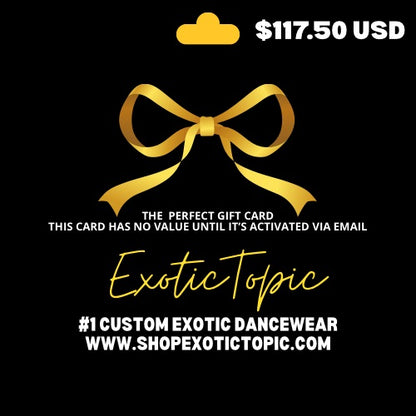 ExoticTopic Gift Card