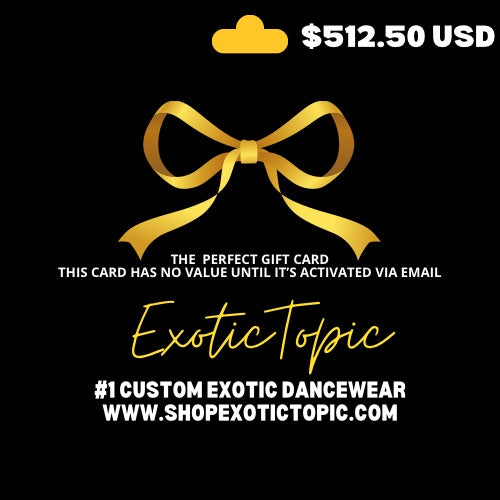 ExoticTopic Gift Card