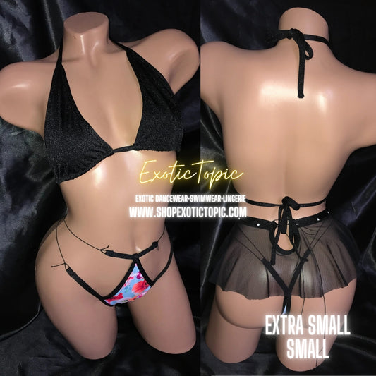 RAVEN (XS/S) MINI SKIRT SET