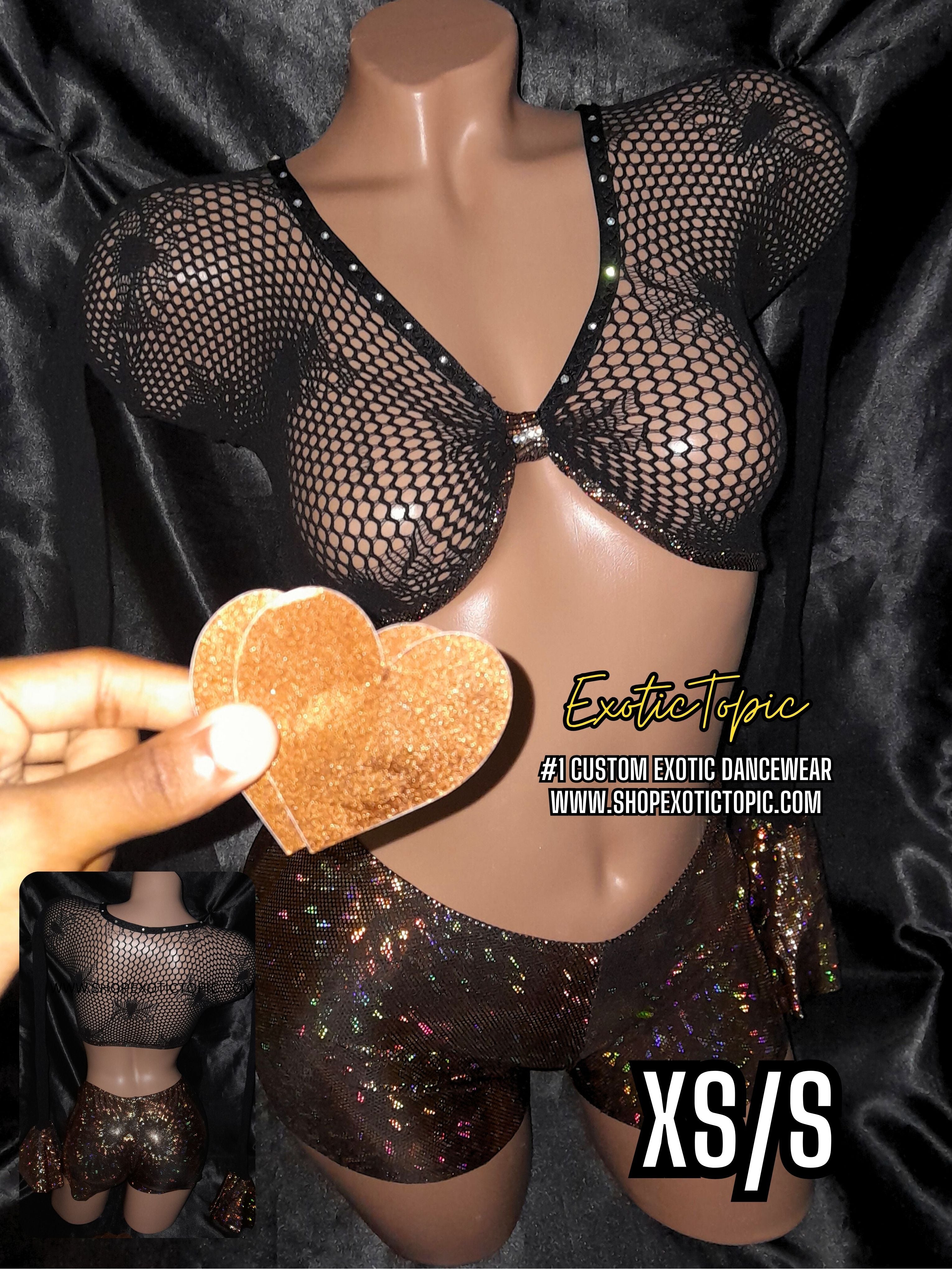 HENNY FLARE FISHNET & SHORTS