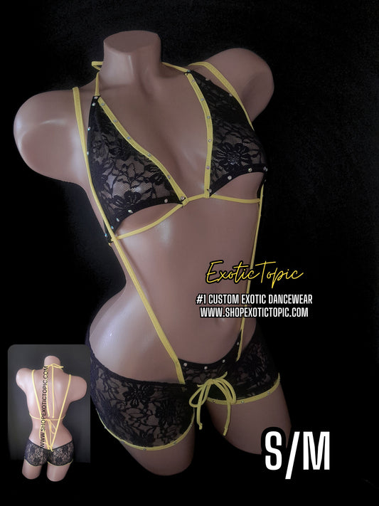 DREA SLINGSHOT WITH EXTRA LOW RISE SHORTS