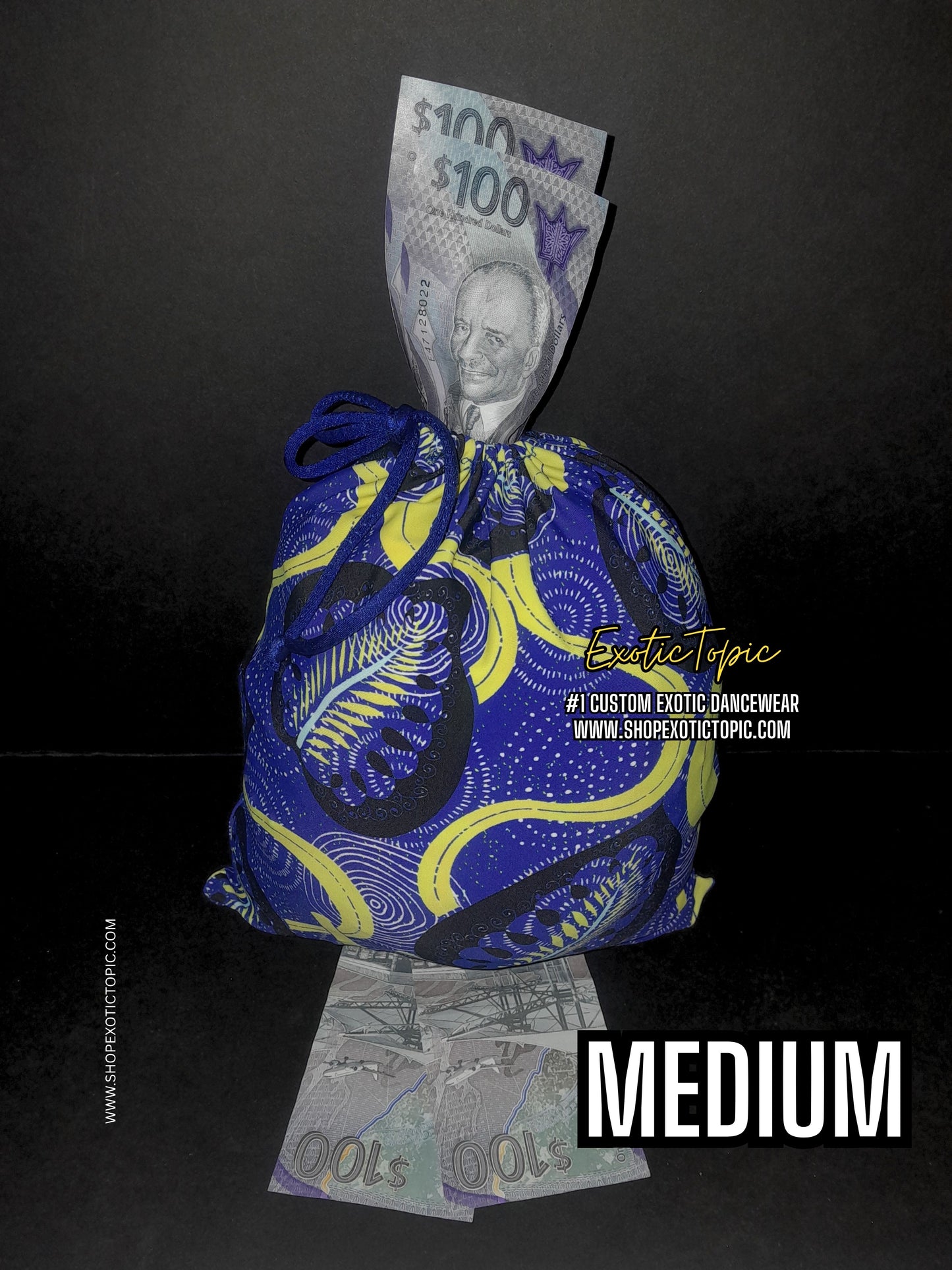 BLUE CHEESE MONEY BAG