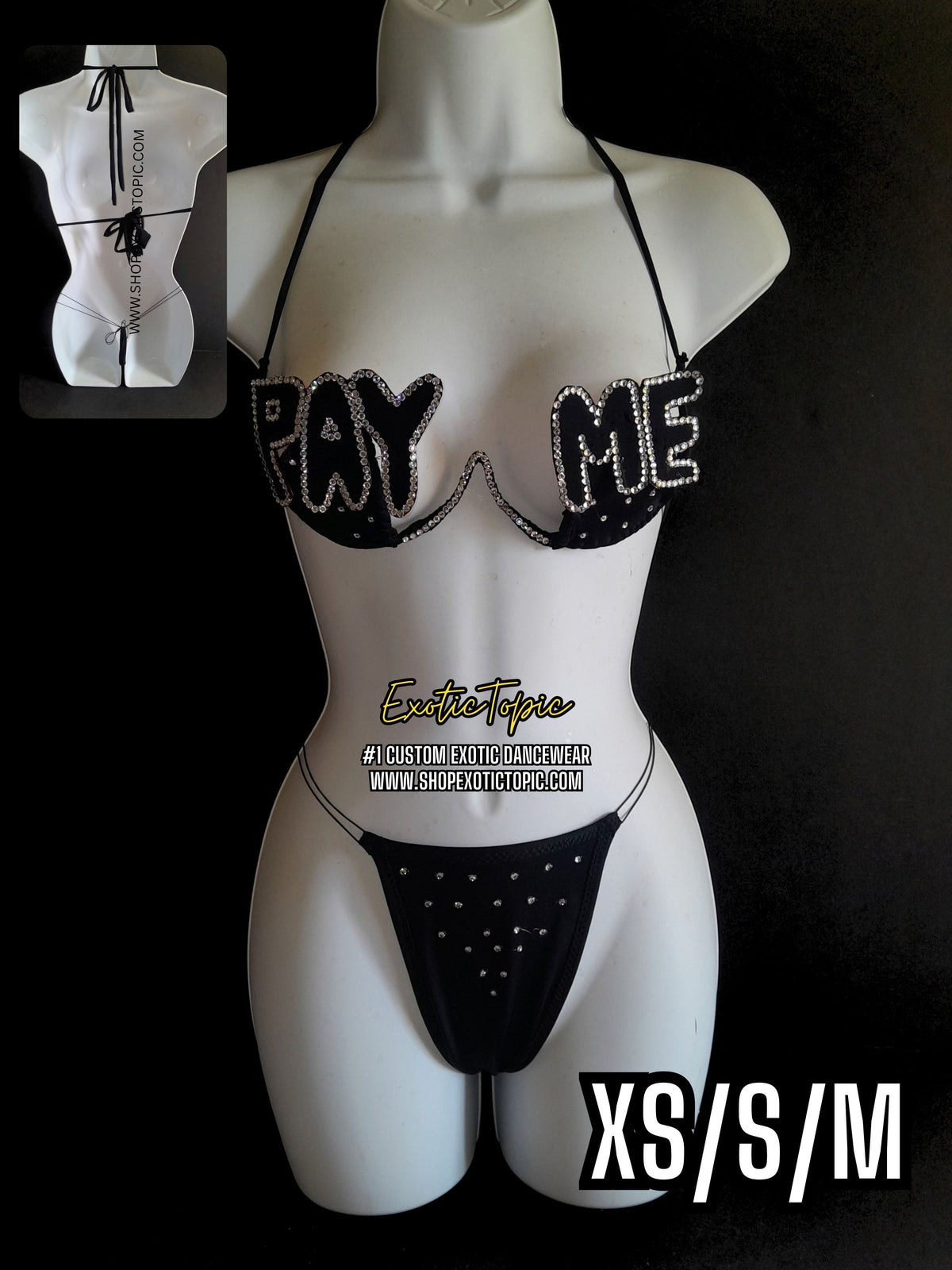 PAY ME WIRE BRA TWO PIECE