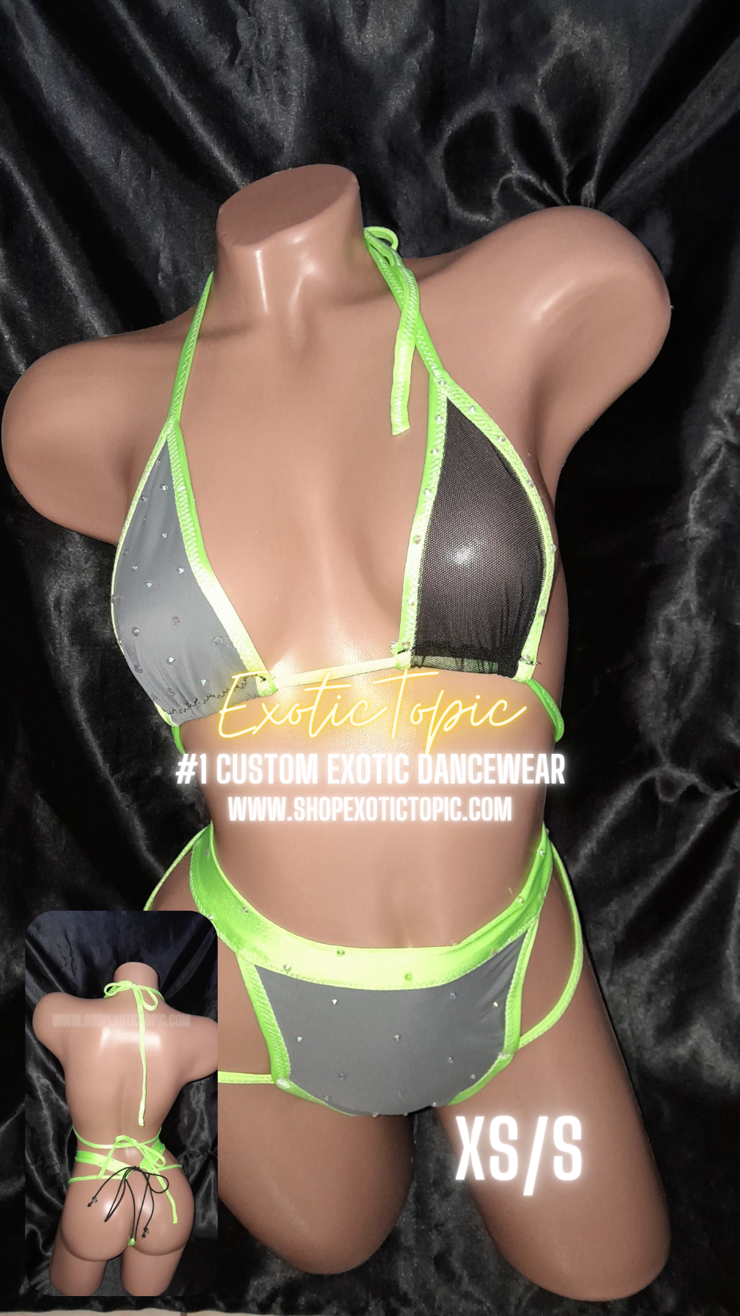 FEVER (S/M/L) TWO PIECE BIKINI