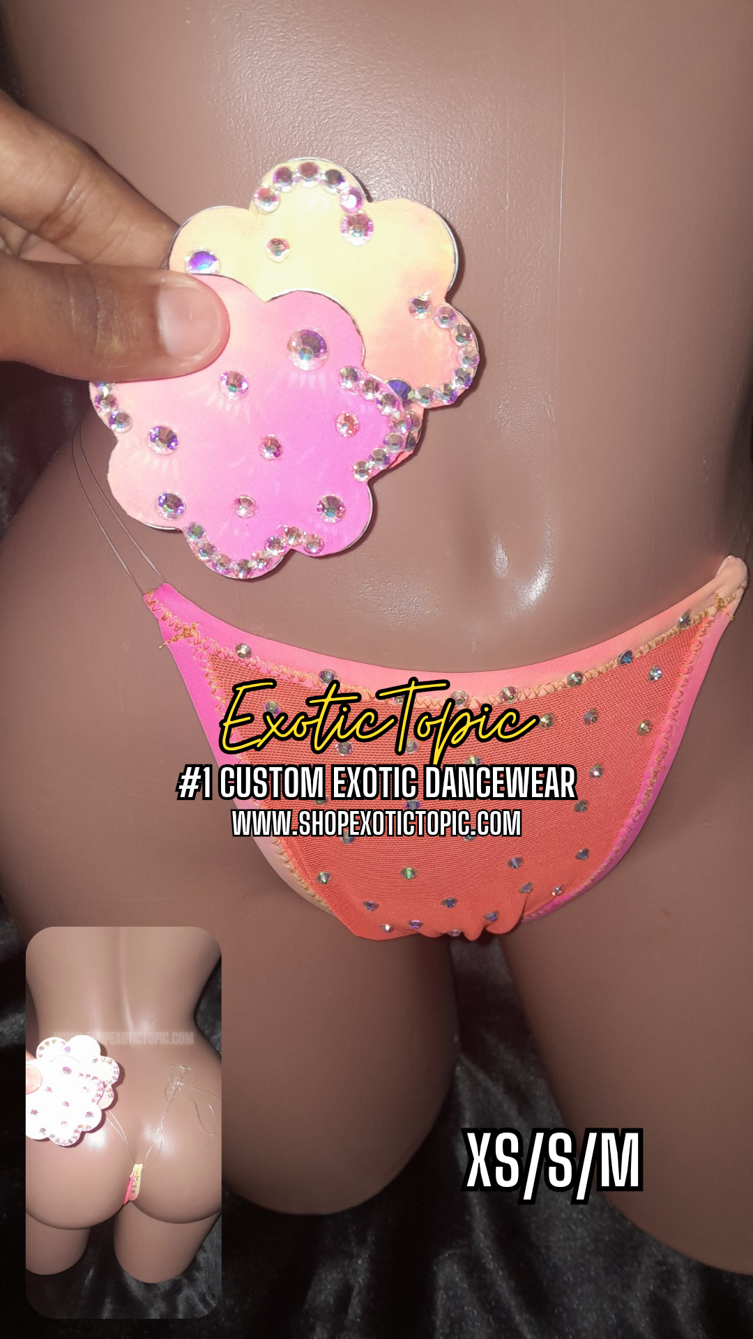 TAYLAH PASTIES AND PANTY SET